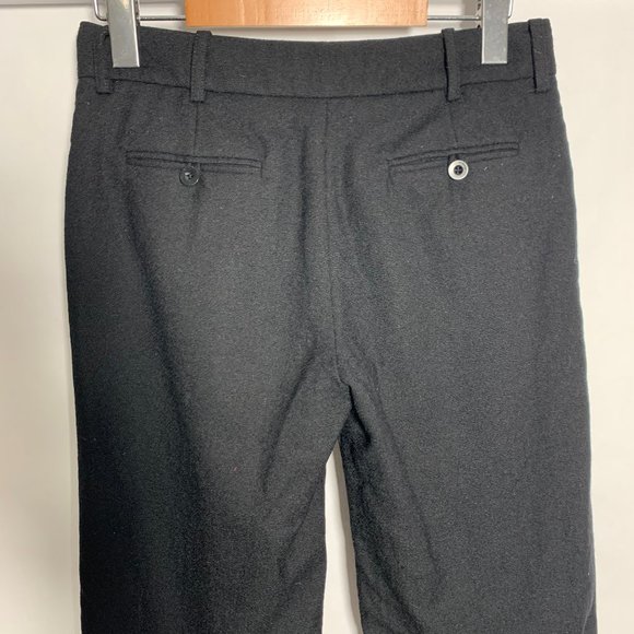 Wilfred Wool Black Wide Leg Crop Dress Pant 2 - Picture 5 of 8